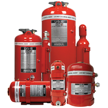 LVS Liquid Agent Fire Suppression System