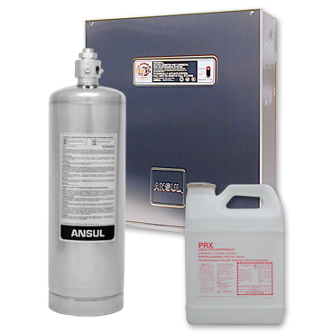 PIRANHA Dual Agent Restaurant Fire Suppression System
